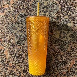 Spring Collection 2022 Orange Starbucks tumbler
